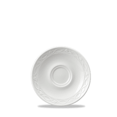 Churchill Churchill | Chateau White Coffee Saucer 13.6cm