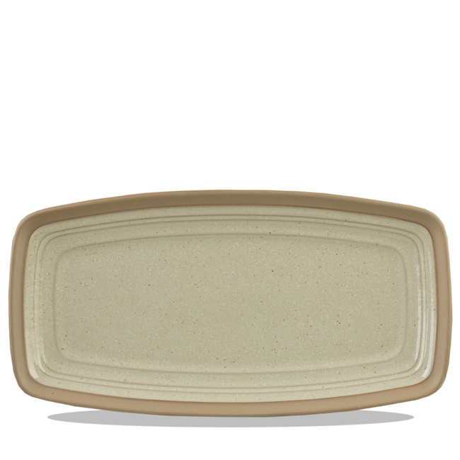 Art de Cuisine (Churchill1795) Igneous Rectangle Plate 35 x 18cm 6/box