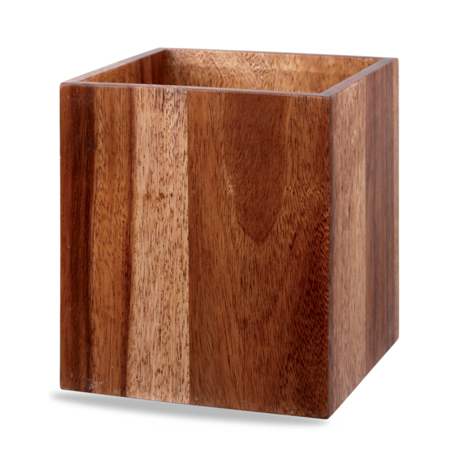 Churchill Servies Horeca Kwaliteit Wood Buffet Cube - Large 18cm 2/box