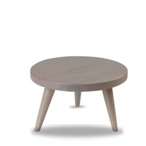 Churchill Servies Horeca Kwaliteit Wood Large Round Grey Stand 25x15cm