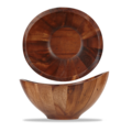 Churchill Wood Lrg Moonstone Bowl