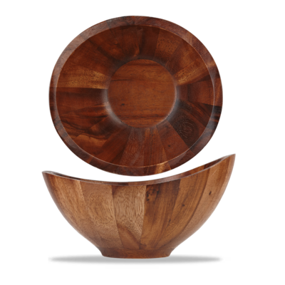 Churchill Churchill | Wood Lrg Moonstone Bowl