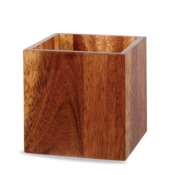 Churchill Churchill | Wood Buffet Cube - Medium Op Stk 15cm