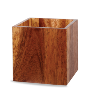 Churchill Servies Horeca Kwaliteit Wood Buffet Cube - Medium Op Stk 15cm