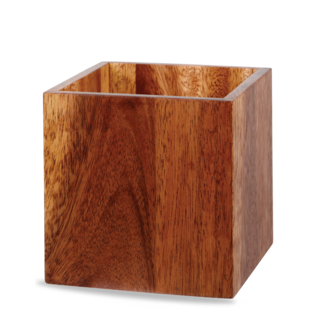 Churchill Servies Horeca Kwaliteit Wood Buffet Cube - Medium Op Stk 15cm