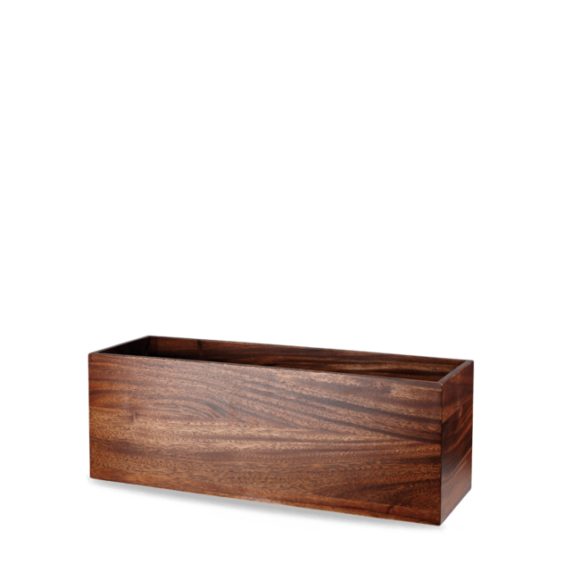 Churchill Servies Horeca Kwaliteit Wood Rect Buffet Riser 38Cmx12Cmx10Cm 2/box