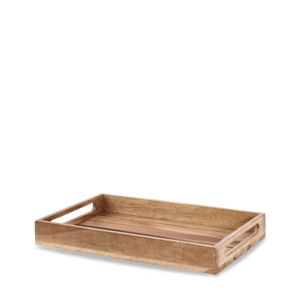 Churchill Servies Horeca Kwaliteit Wood Small Rustic Nesting Crate 397 x 258 x 50cm