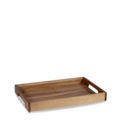 Churchill Servies Horeca Kwaliteit Wood SoDekseltje Base Handled Tray 25.8x39.7cm