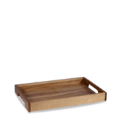 Churchill Churchill | Wood SoDekseltje Base Handled Tray 25.8x39.7cm