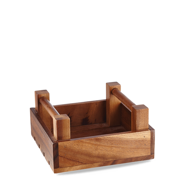 Churchill Servies Horeca Kwaliteit Wood Sq Crate 20x20x10cm