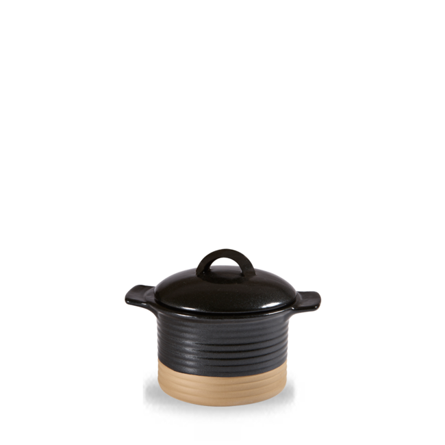 Art de Cuisine (Churchill1795) Black Igneous Cocotte 364ml 6/box