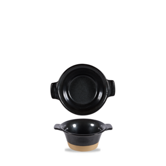 Art de Cuisine (Churchill1795) Black Igneous Small Pie Dish 14cm