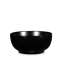 Art de Cuisine Rustics Black Sparkle Ripple Deli Bowl 21cm