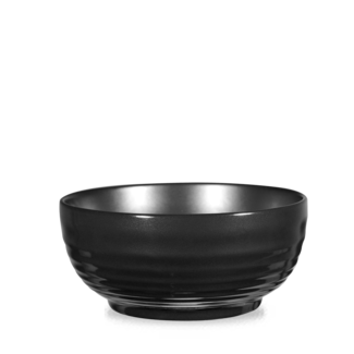 Art de Cuisine (Churchill1795) Rustics Black Sparkle Ripple Deli Bowl 21cm