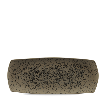 Art de Cuisine Churchill Art de Cuisine | Menu Shades Caldera Flint Grey Flat Rectangle Bord 36x14cm