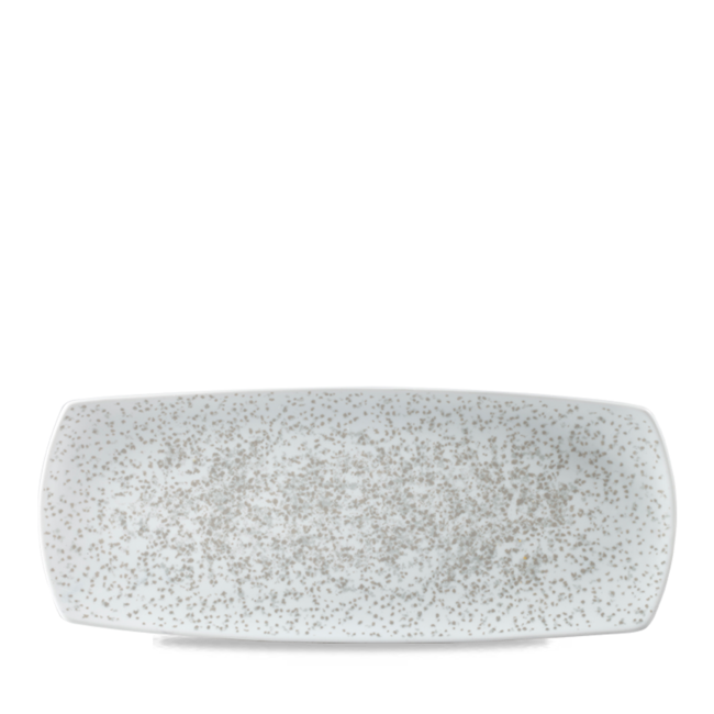 Art de Cuisine (Churchill1795) Menu Shades Caldera Chalk White Flat Rectangle Bord 35.5x14
