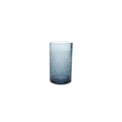 F2D F2D |Crackle Longdrinkglas 0.40l blauw