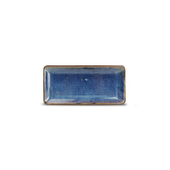 F2D servies Horeca Kwaliteit F2D | Nova Plat bord 11,5x25,5cm rechthoekig blue