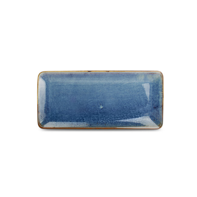 F2D servies Horeca Kwaliteit F2D | Nova Plat bord 16x35,5cm rechthoekig blue