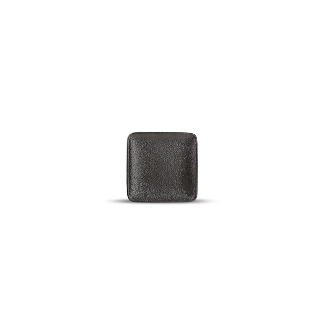 F2D servies Horeca Kwaliteit F2D | Dusk Plat bord 10x10cm vierkant Black