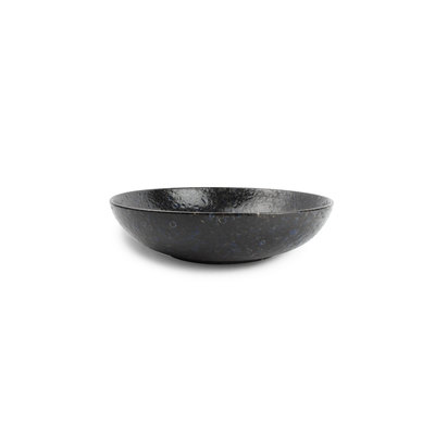 F2D F2D | Dusk Diep bord 25xH6cm rond Midnight