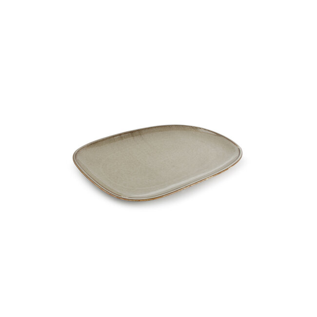 F2D servies Horeca Kwaliteit F2D | Ceres Plat bord 33x23xH2.5cm grijs