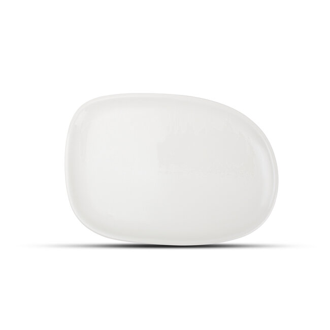 F2D servies Horeca Kwaliteit F2D | Ceres Plat bord 33x23xH2.5cm wit