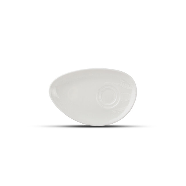 F2D servies Horeca Kwaliteit F2D | Ceres Schotel 20x13cm voor kop en mokkakop wit