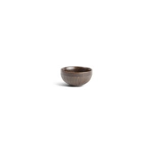 F2D servies Horeca Kwaliteit F2D | Brass Kom 8,5xH4cm gestreept Copper