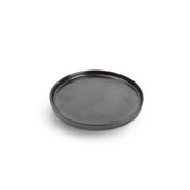 CHIC Chic | Verso Black Plat bord 24xH2cm stapelbaar