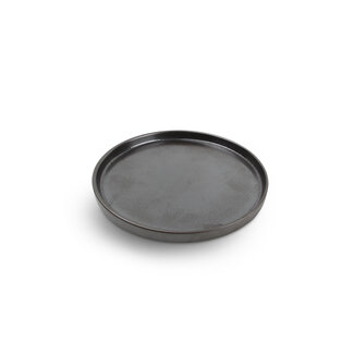 CHIC horeca servies Chic | Verso Plat Bord 24xH2cm Black