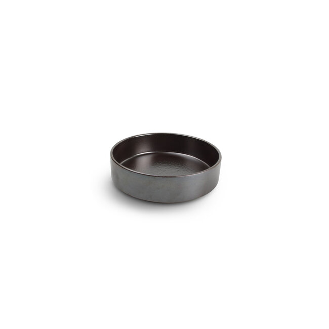 CHIC horeca servies Chic | Verso Black Kom 16xH4cm stapelbaar