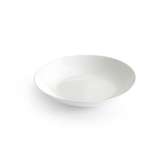 CHIC horeca servies Chic | Perla Diep Bord 21xH3,5cm White CHIC horeca servies Chic | Perla Diep Bord 21xH3,5cm White