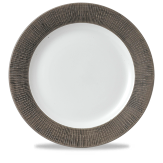 Churchill Servies Horeca Kwaliteit Bamboo Spinwash Dusk Footed Bord 30.5cm
