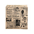 Non Food Company Vetvrij papier zak"Newspaper Brown"18x17cm 500-pak