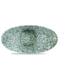 Churchill Mineral Green Oval Chefs Bord 35x17.5cm