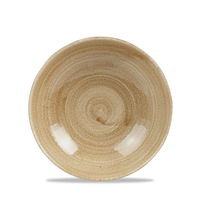 Churchill Servies Horeca Kwaliteit Stonecast Patina Antique Taupe Evolve Coupe Bowl 18cm 12/bo