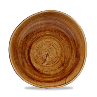 Churchill Servies Horeca Kwaliteit Stonecast Patina Vintage Copper Round Trace Bowl 25.3cm