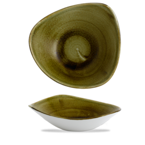 Churchill Servies Horeca Kwaliteit Stonecast Plume Green Lotus Bowl 23cm