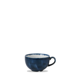 Churchill Servies Horeca Kwaliteit Stonecast Plume Ultramarine Cappuccino Cup 22.7cl