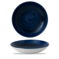 Churchill Stonecast Plume Ultramarine Evolve Coupe Bowl 24.8cm