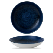 Churchill Churchill Stonecast Plume Ultramarine Evolve Coupe Bowl 24.8cm