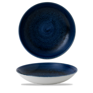 Churchill Servies Horeca Kwaliteit Stonecast Plume Ultramarine Evolve Coupe Bowl 24.8cm