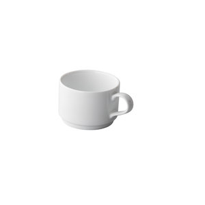 Q Basic Servies Horeca Kwaliteit Q Basic Stapelbare koffiekop 300 ml