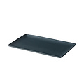 Q Authentic Servies Horeca Kwaliteit Tinto bord mat donkergrijs 19 x 33,5cm