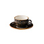 Q Authentic Servies Horeca Kwaliteit Jersey cappuccino kop stapelbaar bruin 200 ml