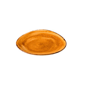 Q Authentic Servies Horeca Kwaliteit Jersey bord driehoekig oranje 27 cm