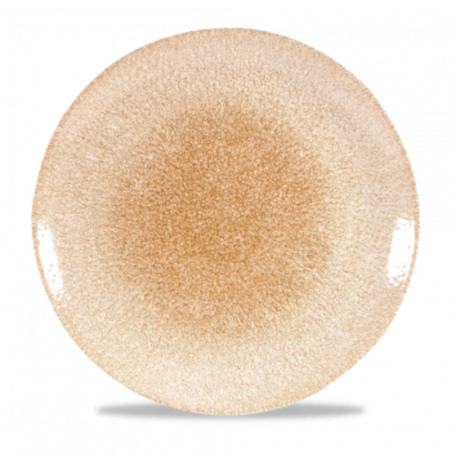 Churchill Servies Horeca Kwaliteit Raku Garnet Orange Evolve Coupe Plate 29cm 12/box