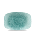 Churchill Servies Horeca Kwaliteit Raku Jade Green Chefs Oblong Bord 23.7cmx15.7cm