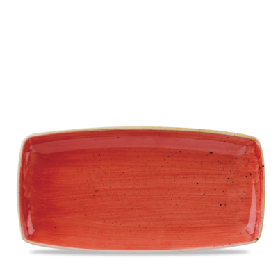 Churchill Churchill Stonecast Berry Red Oblong Bord 34.5cm